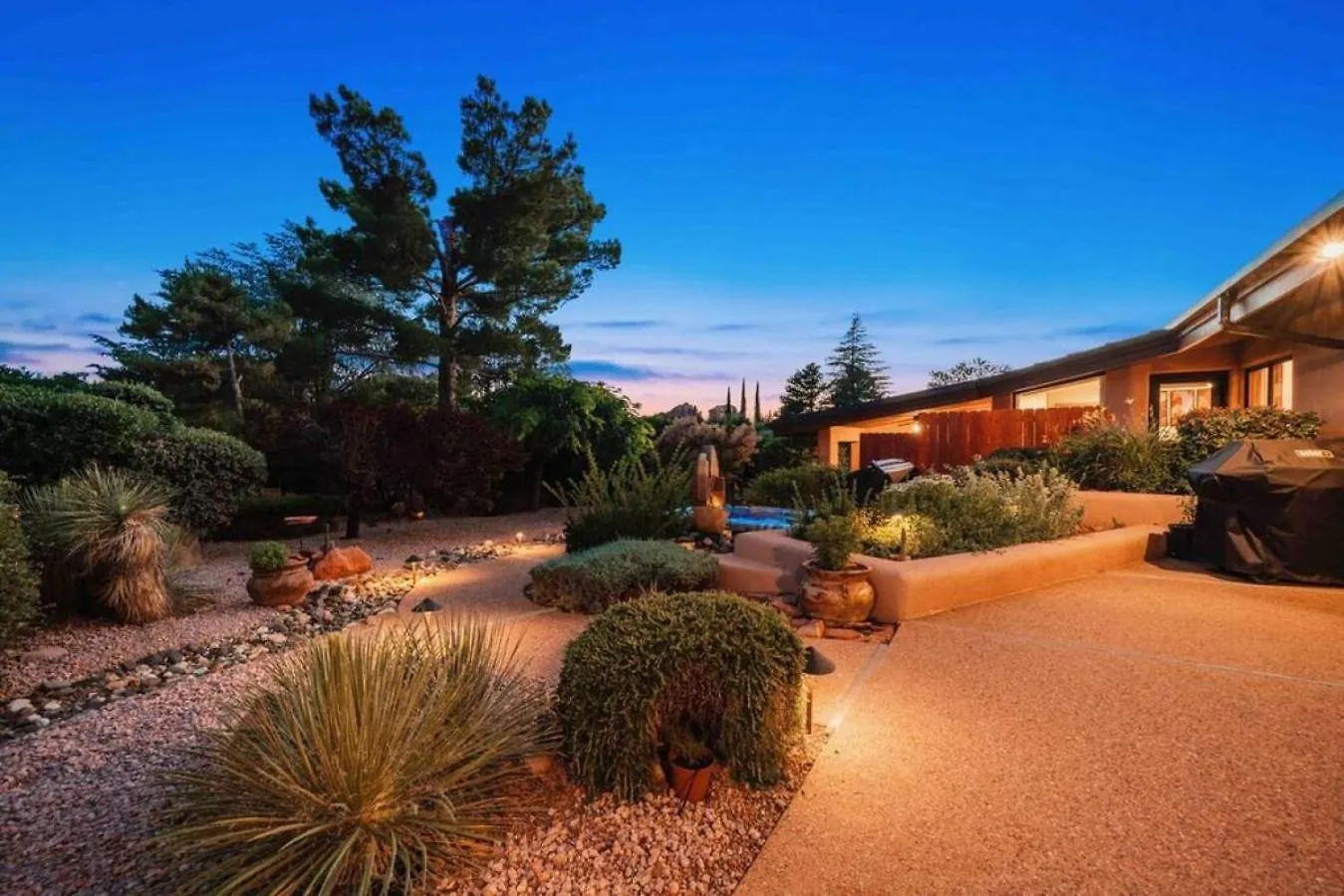 Chapel Vortex Red Rocks Hot Tub Gardens Sedona