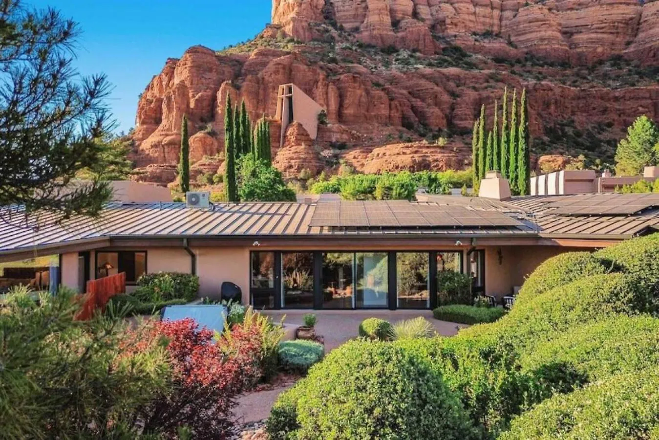 Chapel Vortex Red Rocks Hot Tub Gardens Sedona