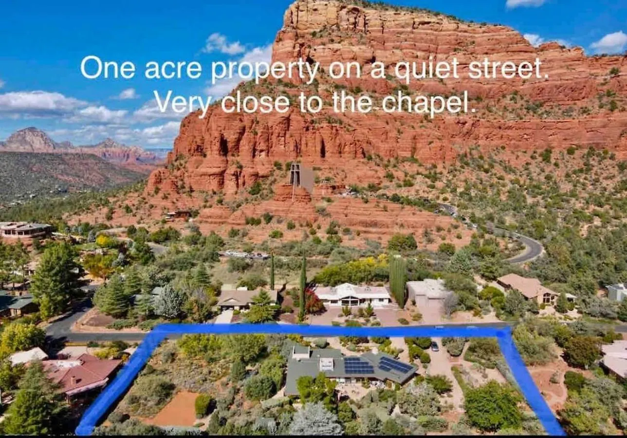 Chapel Vortex Red Rocks Hot Tub Gardens Holiday home