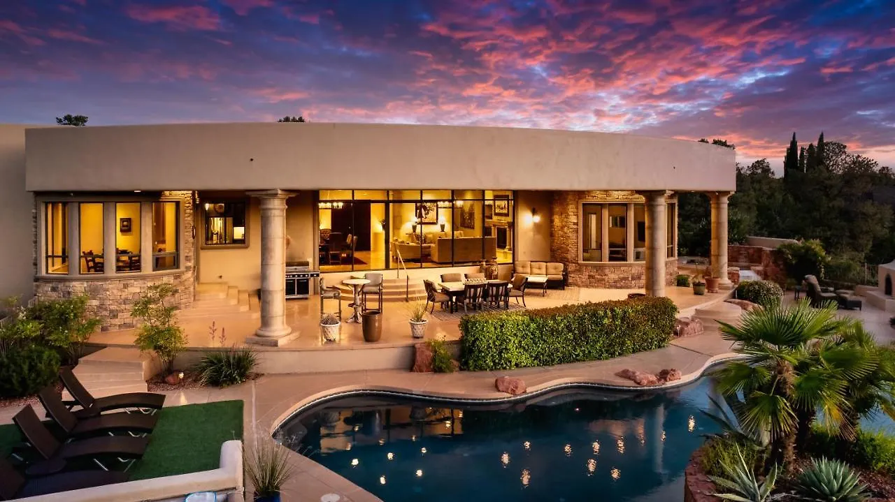 Palatial Paradise With Breathtaking Views Of Red Rock And Stunning Infinity Pool * 塞多纳