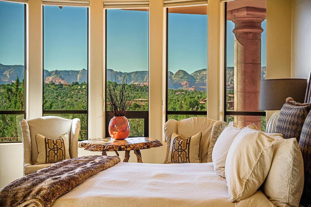Palatial Paradise With Breathtaking Views Of Red Rock And Stunning Infinity Pool 度假居 塞多纳