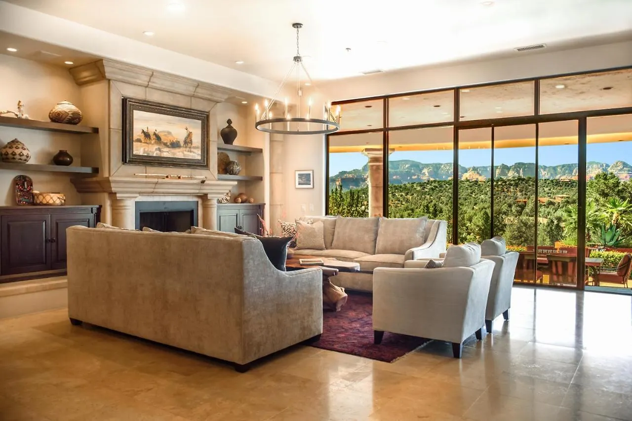 Palatial Paradise With Breathtaking Views Of Red Rock And Stunning Infinity Pool