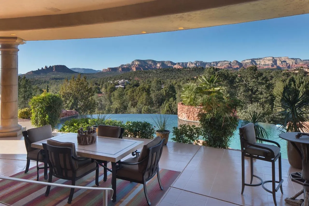Palatial Paradise With Breathtaking Views Of Red Rock And Stunning Infinity Pool
