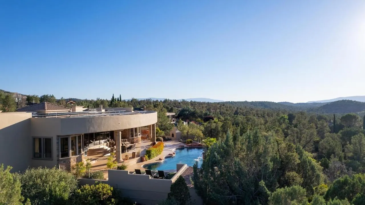 度假居 Palatial Paradise With Breathtaking Views Of Red Rock And Stunning Infinity Pool *