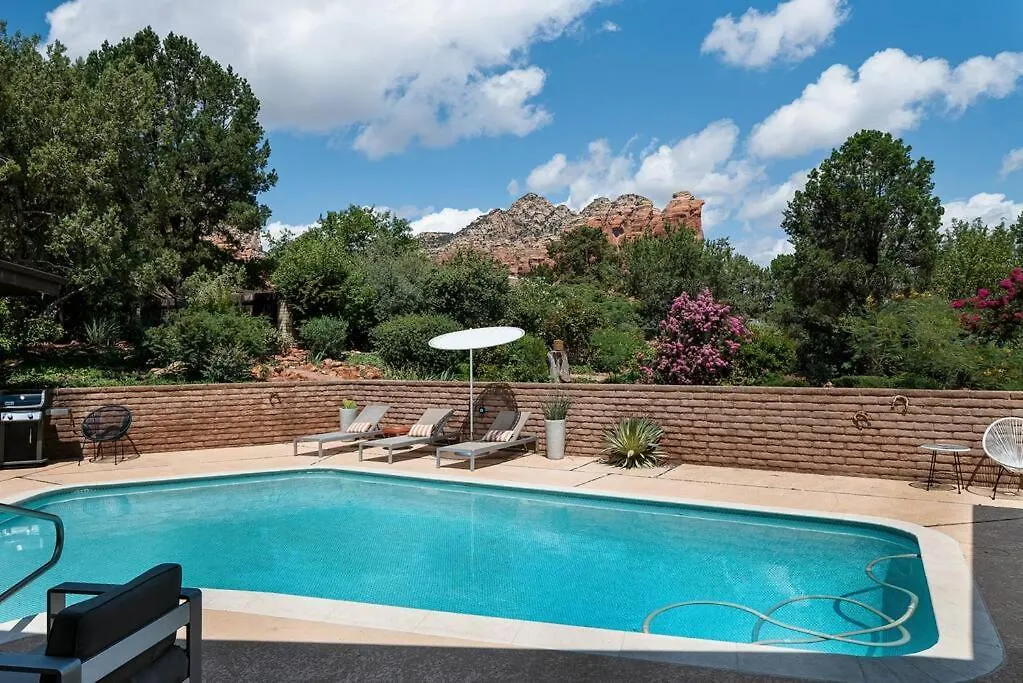 Jacuzzi, Walk To Trails, Stunning Views, Mid-century Modern,pool Седона