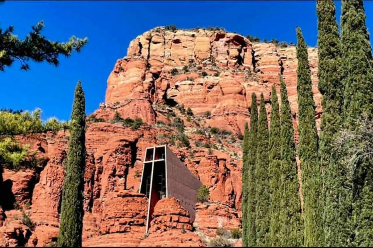 Guest With Up Close Chapel And Red Rock Views Daire