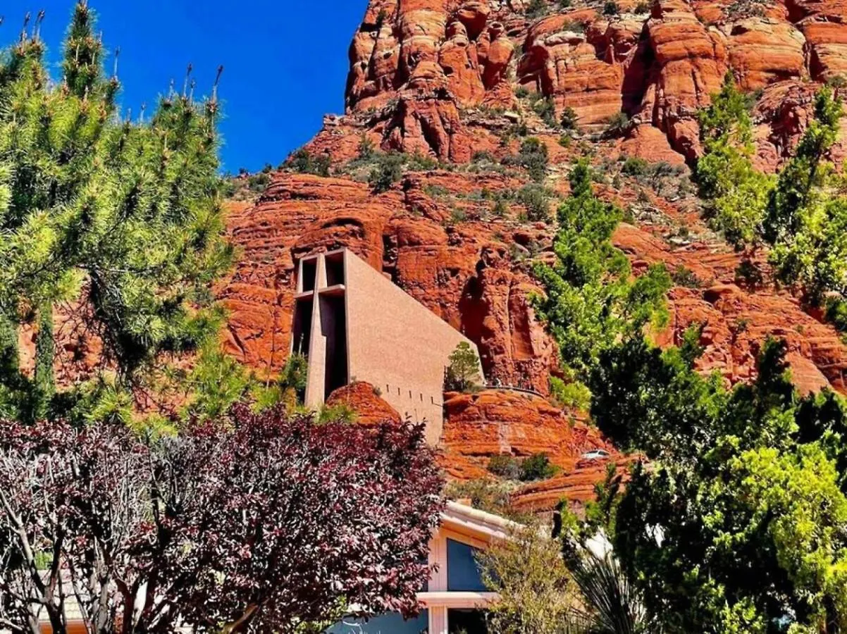 Daire Guest With Up Close Chapel And Red Rock Views Sedona