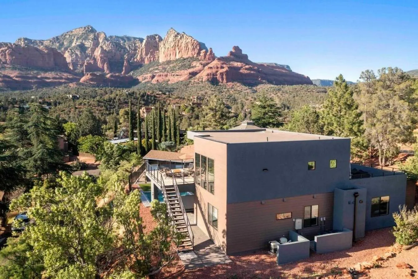 بيت للعطل Ultimate Uptown With Epic Views Heated Pool And Hottub سيدونا