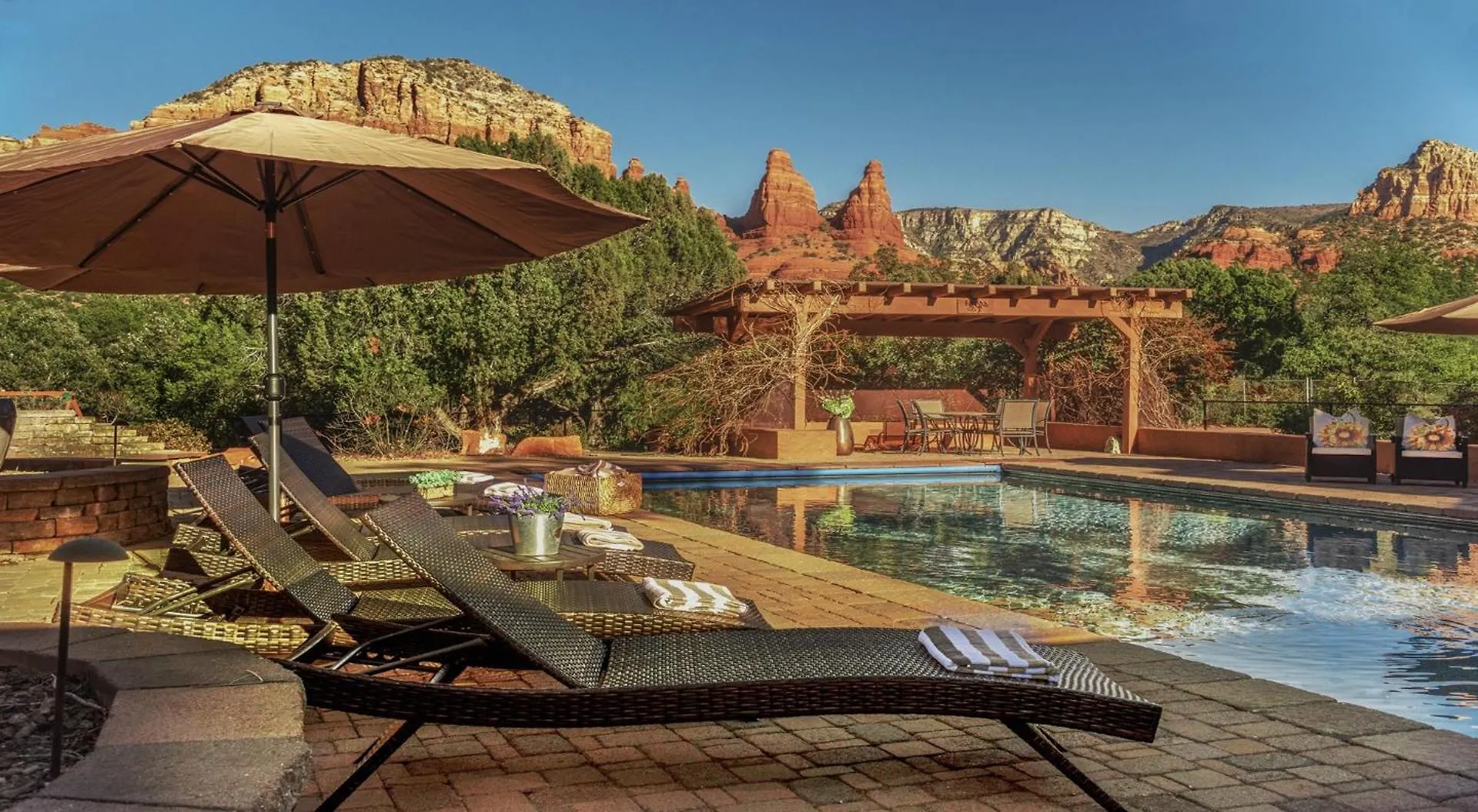 Grand Estate With Pool, Tennis, Pickleball Court, 24 Guests Casa de Férias Sedona