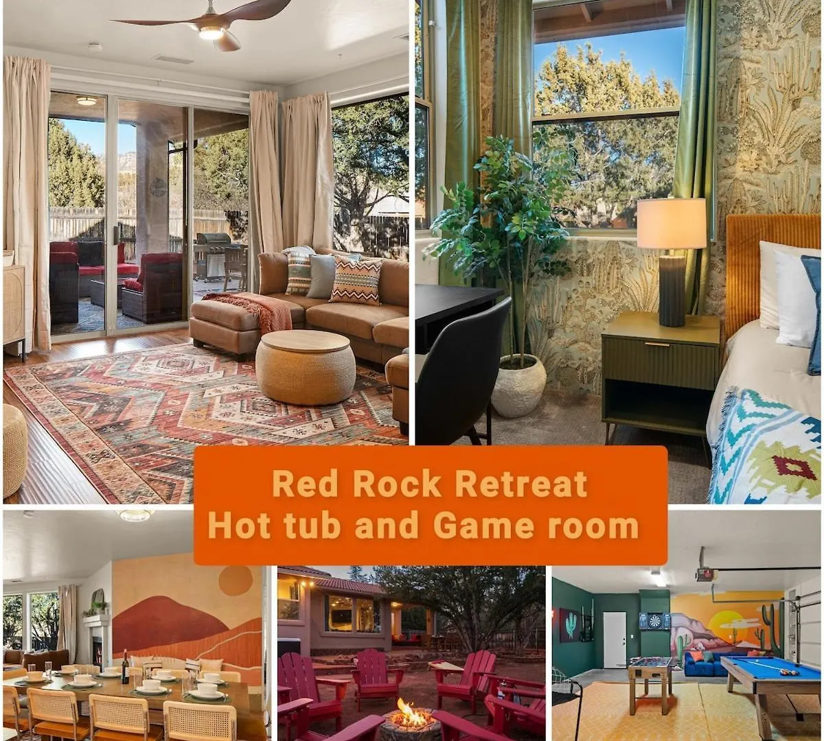 Lux Retreat - Hot Tub & Game 度假居 塞多纳