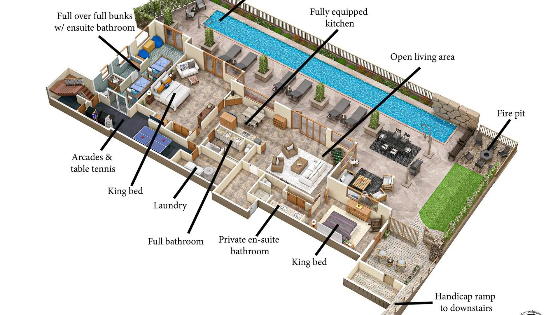 8-bedrooms With Stunning Views & 75' Lap Pool Dom wakacyjny Sedona